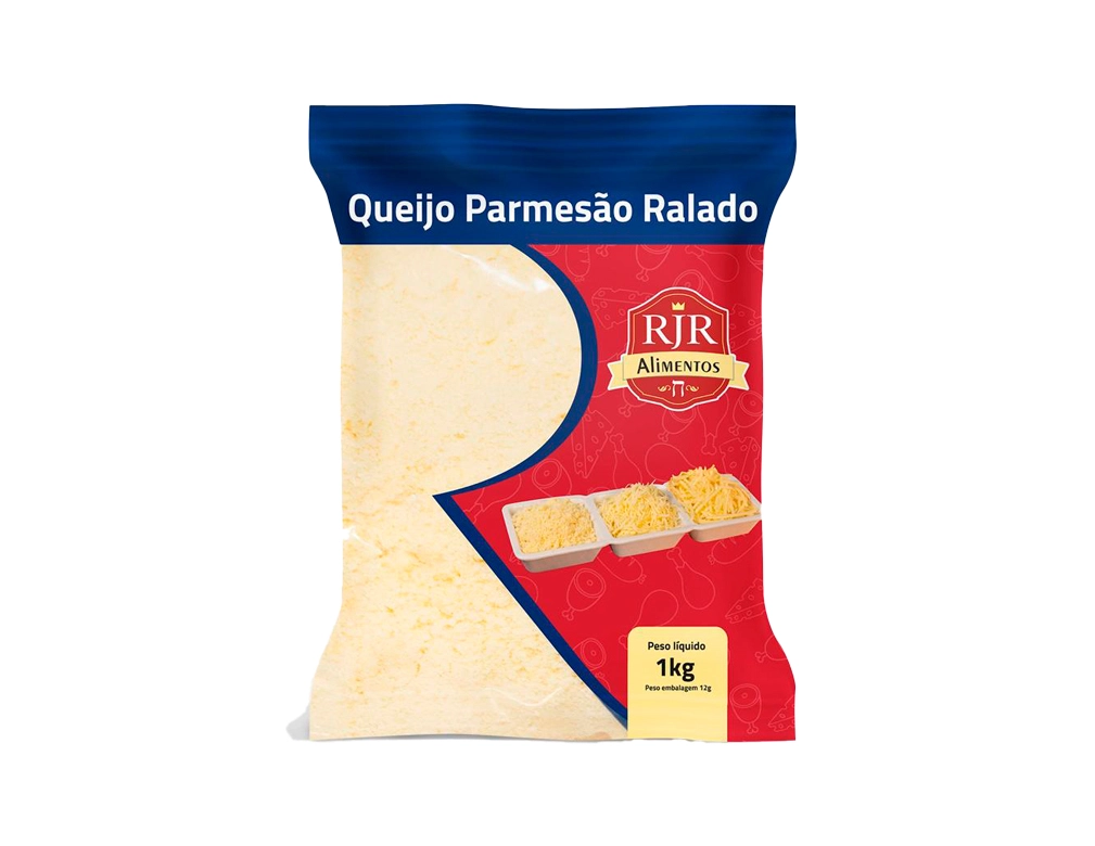PARMESÃO RALADO FINO RJR 1 KG (FDO 10 PCT)